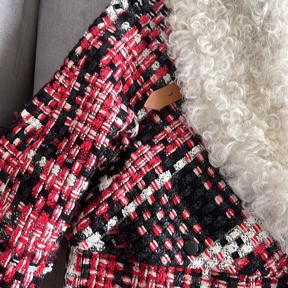 RAG & BONE
Antoine Weave Lamb Shearling-Trimmed Plaid Jacket - Picture 7 of 17